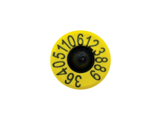 Picture of پلاک سکه ای RFID با میخ پلی اورتان 