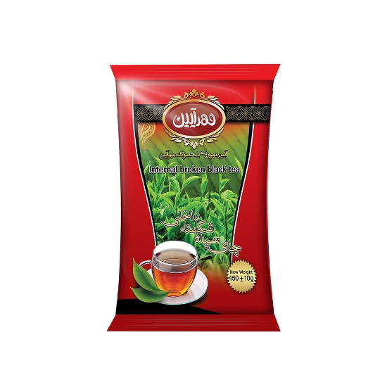 Picture of چای 450 گرمی سلفونی شکسته درجه یک مهرآیین 