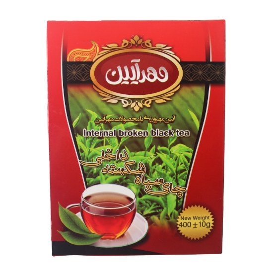 Picture of چای 400 گرمی جعبه ای شکسته ممتاز مهرآیین 