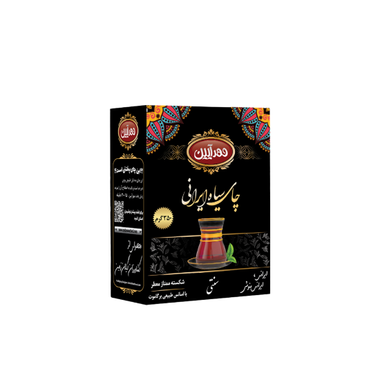 Изображение چای 350 گرم جعبه ای شکسته ممتاز عطری مهرآیین