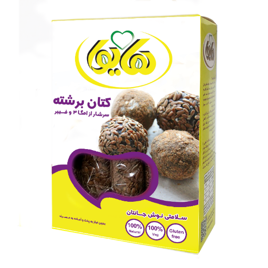 Изображение بذر کتان برشته 200گرمی