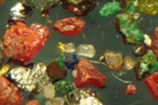 صورة Heavy Mineral Samples تهیه ومطالعه نمونه کانی سنگین