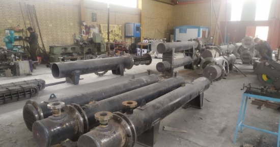 Изображение مبدل میعان‌کننده با ظرفیت 500 نرمال متر مکعب بر ساعت