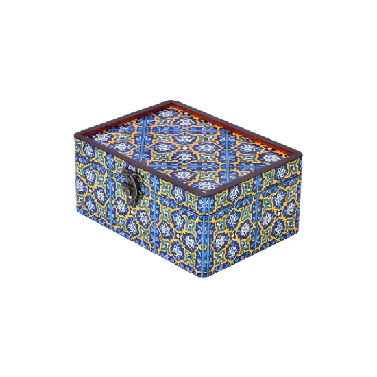 Picture of صندوقچه دکوپاژ متوسط مستطيل – برکه کاشی