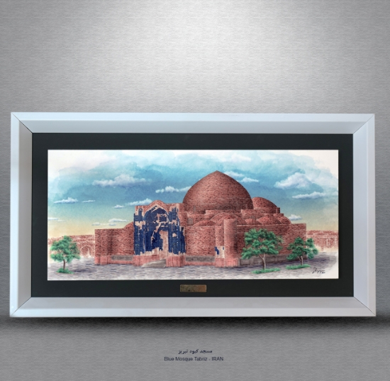 Picture of تابلو کاشی مسجد کبود تبریز