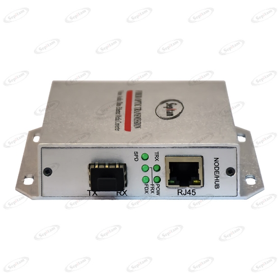 Picture of مدیاکانورتر 1 پورت 10/100/1000Mbps و 1 پورت آپلینک 1G SFP Simplex ( مدل: Sepitam-MC11G-SSF )