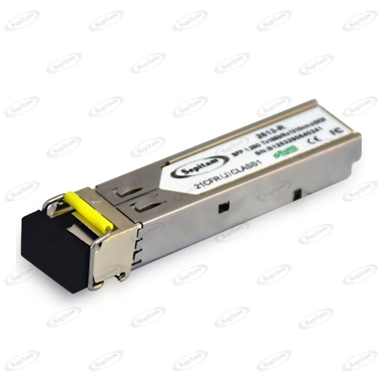 صورة ماژول 1G SFP Simplex با قابلیت انتقال دیتا تا  40Km ( مدل: Sepitam-SFP1G-SM-SX-40Km )