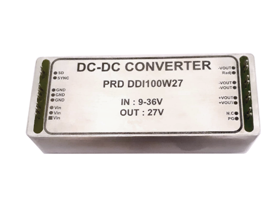 Picture of کانورتر (مبدل) DC-DC ایزوله 36-18 ولت -خروجی 27 ولت-100 وات