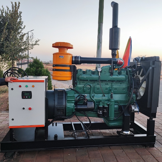 صورة موتور ژنراتور N12-Volvo  توان 200 کاوا